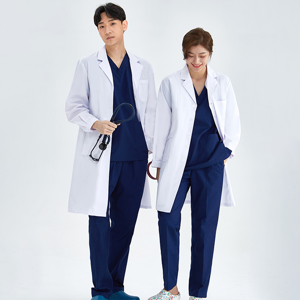 Medical Lab Hospital - Bata blanca Unisex para médico y