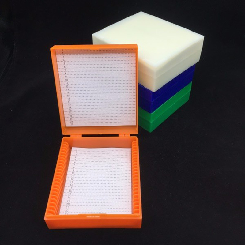Caja de Plástico para Portaobj - Pathology Slide Storage reseña y precio