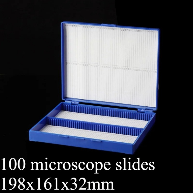 Caja de plástico a prueba de h - Pathology Slide Storage reseña y precio