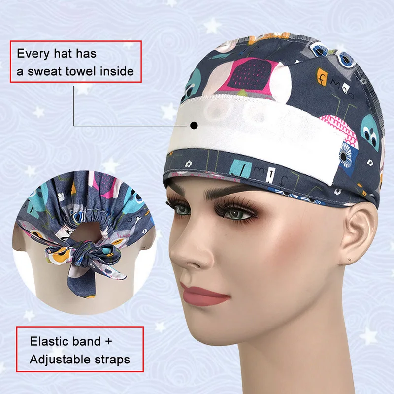 Gorro para cabeza de enfermerí - Medical Lab Hospital reseña y precio