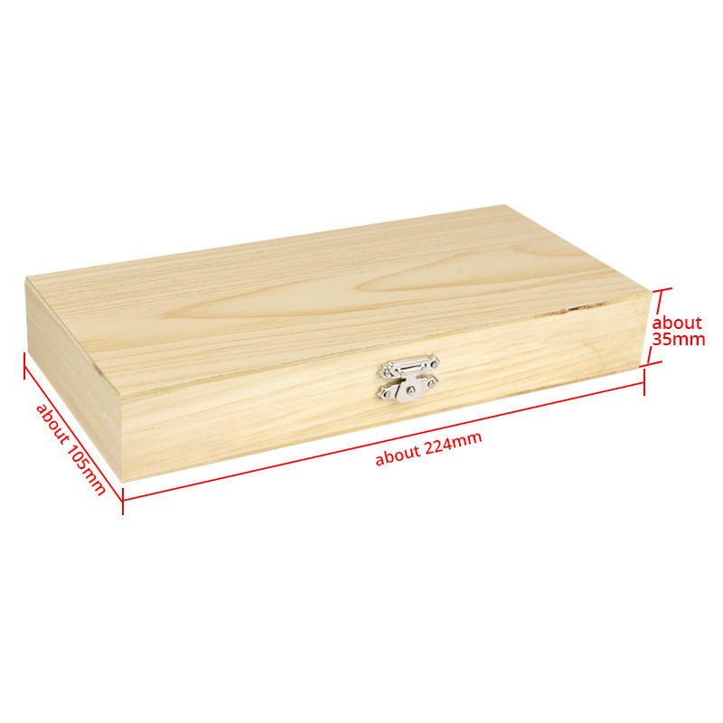 Caja de madera para microscopi - Pathology Slide Storage reseña y precio