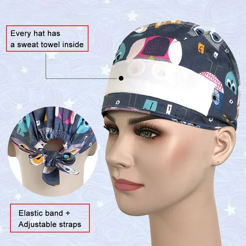 Gorro para cabeza de enfermerí - Medical Lab Hospital reseña y precio