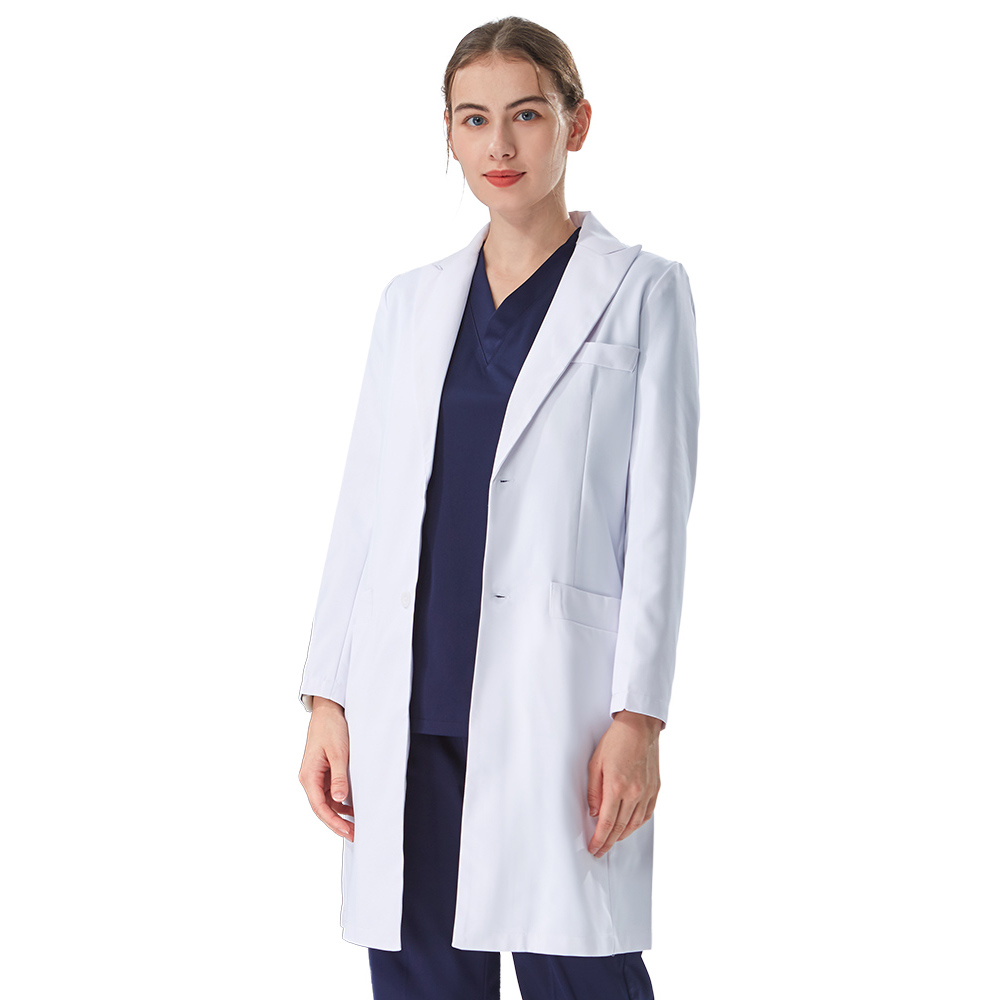 Bata de Laboratorio Blanca con - Medical Lab Hospital reseña y precio