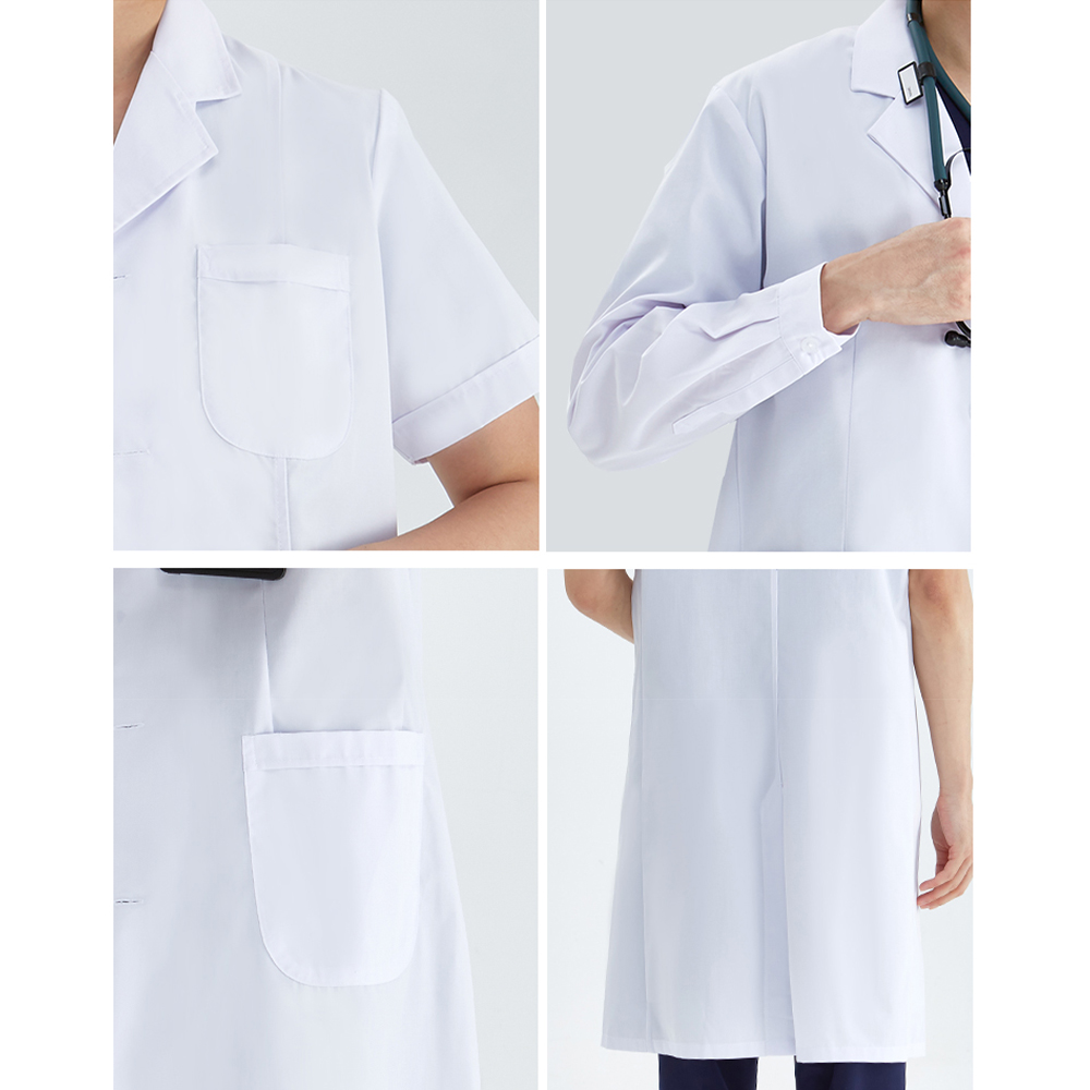 Bata blanca Unisex para médico - Medical Lab Hospital reseña y precio